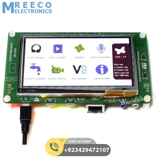 STM32F746G DISCO Discovery Board Kit - Side View