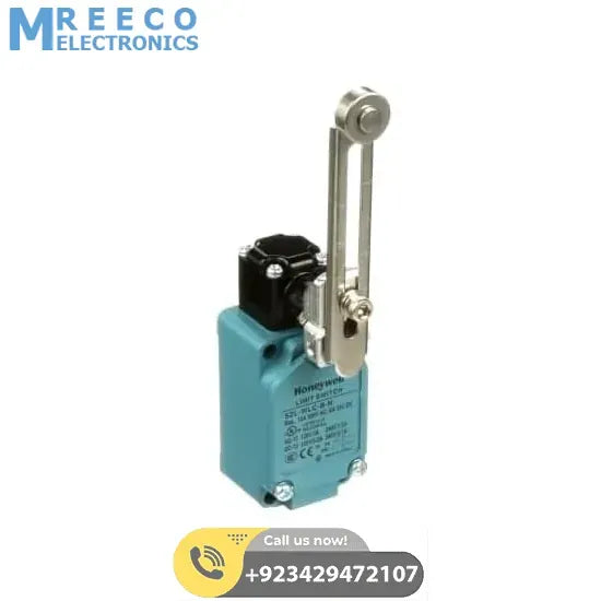 Honeywell Adjustable Roller Rotary Lever Limit Switch SZL-WLC-B - Front View