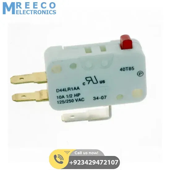 Microswitch E-Switch Lever Switch Limit Switch In Pakistan - Front View