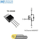 IRF830 N-CHANNEL MOSFET - Front View