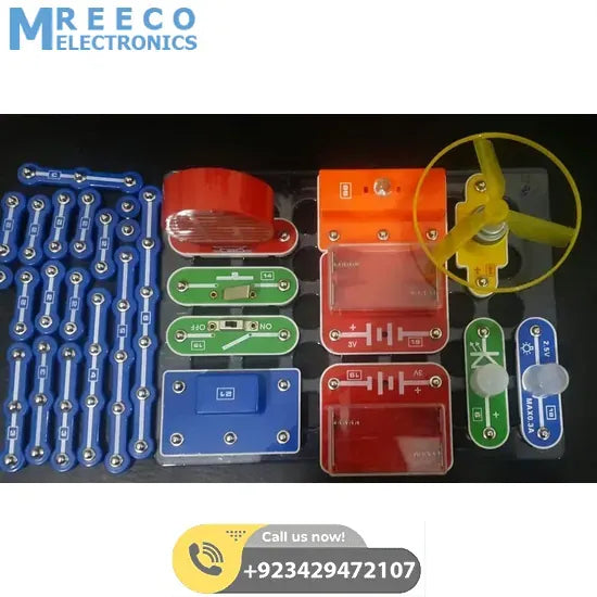 28 Circuits Snap Circuits For Kids - Side View