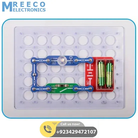 28 Circuits Snap Circuits For Kids - Bottom View