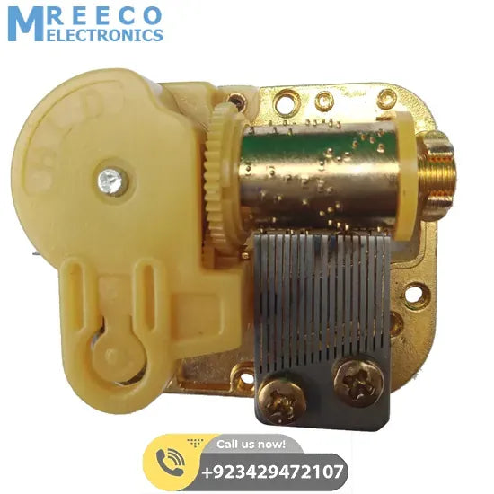 STEM TOY 18 Note Mechanical Music Box Music Movement Set in Pakistan - Front View