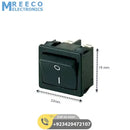 19mmx22mm 2 Position Rocker Switch 4 Legs in Pakistan - Front View
