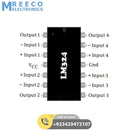 LM324 SMD General Purpose Op Amp IC - Side View