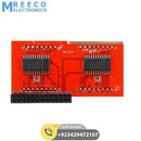 MAX7219 LED Dot Matrix Screen Module For Arduino Raspberry Pi B/ B+ In Pakistan - Back View
