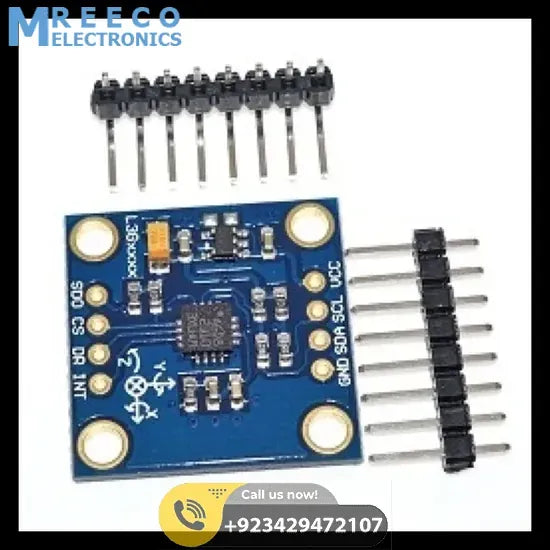 GY-50 L3G4200D three-axis digital gyro sensor module angular velocity module in Pakistan - Front View