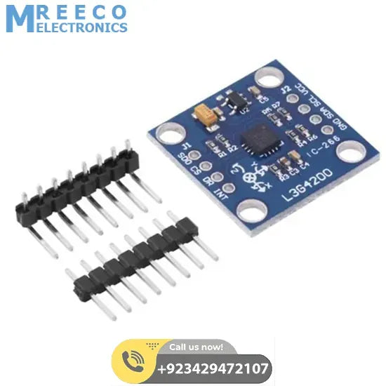 GY-50 L3G4200D three-axis digital gyro sensor module angular velocity module in Pakistan - Back View