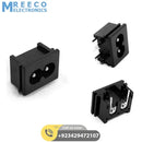 2.5A 250V Male Plug AC Power Socket Connector 23x18x13.3mm - Front View