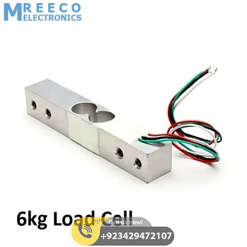6kg Range Weighing Sensor Load Cell Sensor For Electronic - Front View