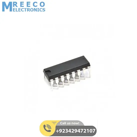 Bidirectional Shift Register IC 74HC194 - Side View