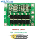 3S 40A BMS 11.1V 12.6V 18650 Lithium Battery Protection Board with 100mA Balancing Feature - Front View