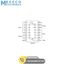 8 to 3 Line Priority Encoder IC 74HC148 - Side View