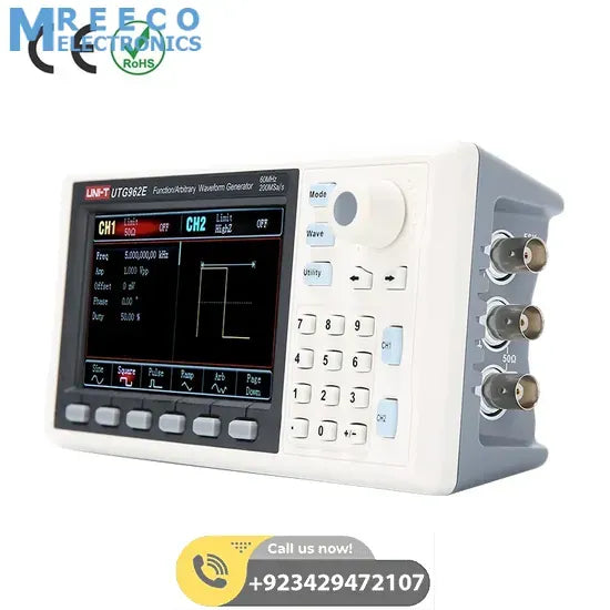 UTG962E Function/Arbitrary Waveform Generator - Side View