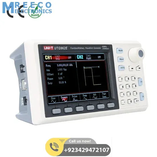 UTG962E Function/Arbitrary Waveform Generator - Top View