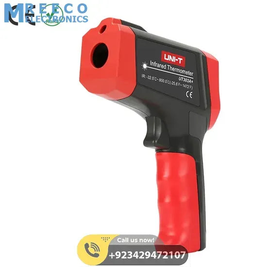 UNI-T UT303A+ Infrared thermometer - Back View