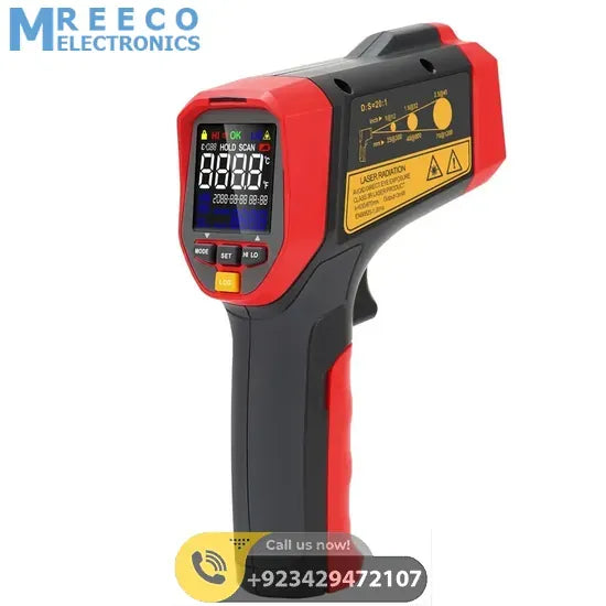 UNI-T UT302C+ Infrared thermometer - Side View