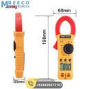 Handheld Digital Clamp Meter BM528D Non Contact AC DC Volt Amp Multimeter In Pakistan - Top View