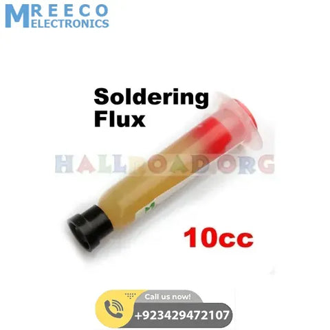 SMD Soldering Paste Flux Grease SMT IC 10cc Repair Tool Solder - Front View