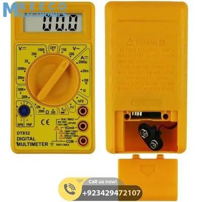 DT830D Digital Multimeter In Pakistan - Side View