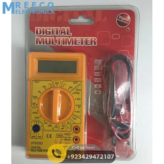 DT830D Digital Multimeter In Pakistan - Display View