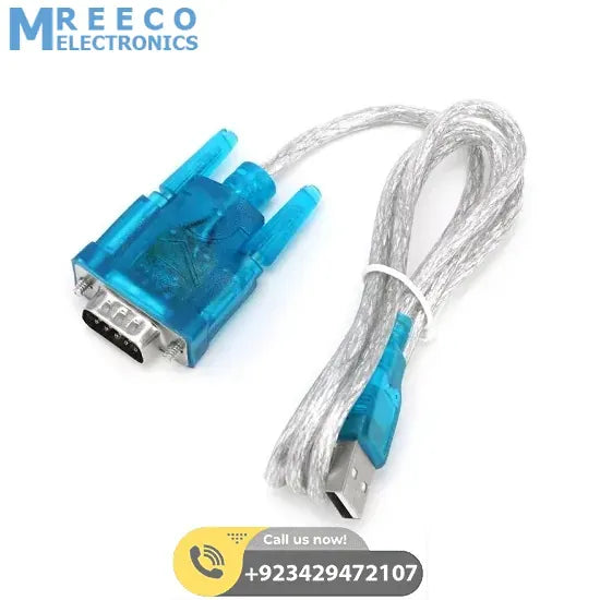 USB To Serial USB TO RS232 Converter DB9 - Front View