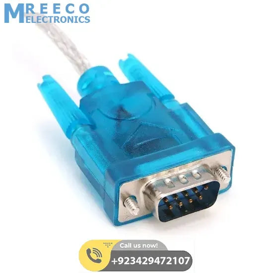 USB To Serial USB TO RS232 Converter DB9 - Back View