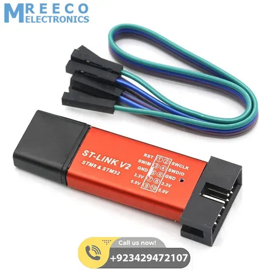 ST-LINK V2 ST Link V2 STLINK V2 Programmer - Side View