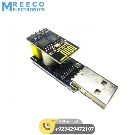 USB To ESP8266 Serial Adapter Widreless WIFI Develoment Board Transfer Module - Back View