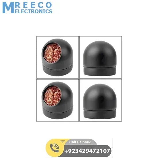Solder Iron Tip Cleaner Cleaning Steel Wire Sponge Balls - Bottom View