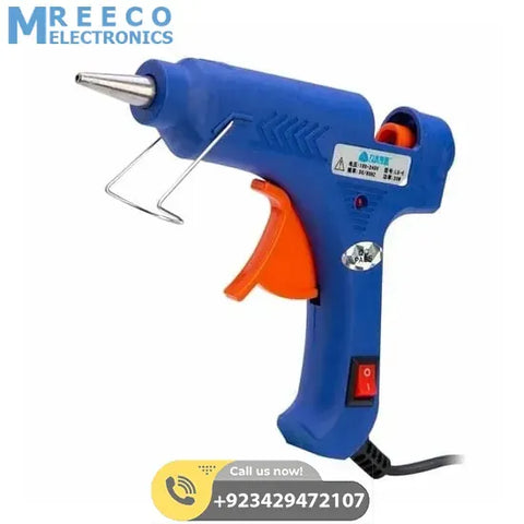 Hot Melt ABC-E15W Glue Gun For 7mm Glue Rod - Front View
