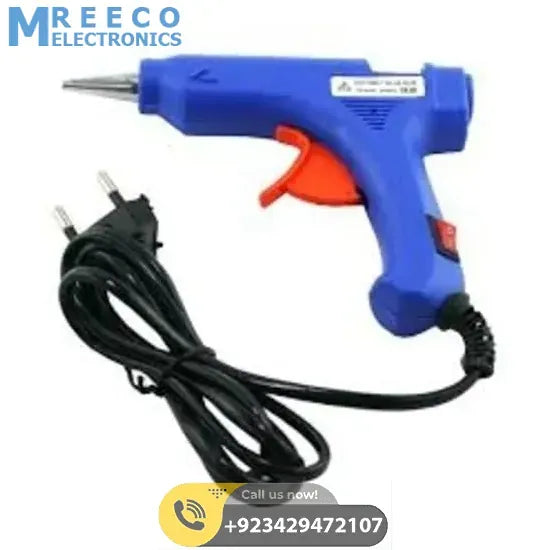 Hot Melt ABC-E15W Glue Gun For 7mm Glue Rod - Back View