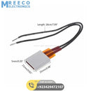 Aluminium Thermostat Heating Element Plate 12V 200℃ - Top View