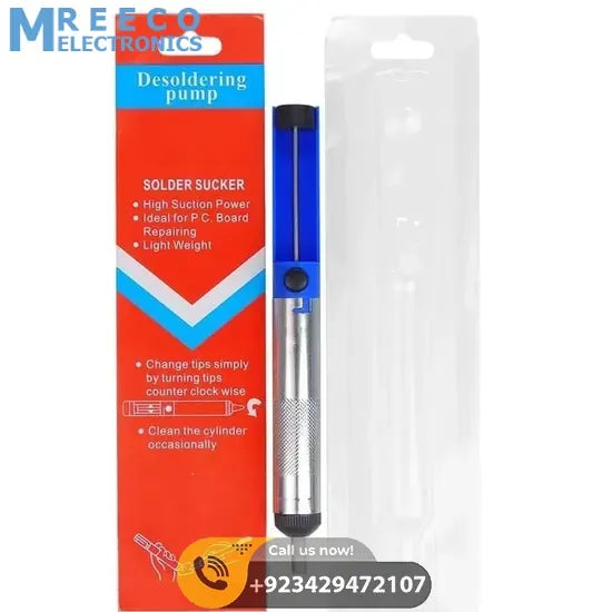 Desoldering Pump Solder Sucker - Bottom View