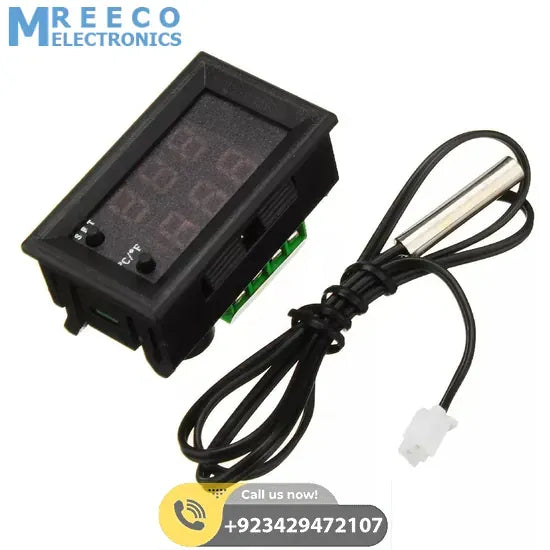 W1209WK W2809 Temperature Controller - Back View