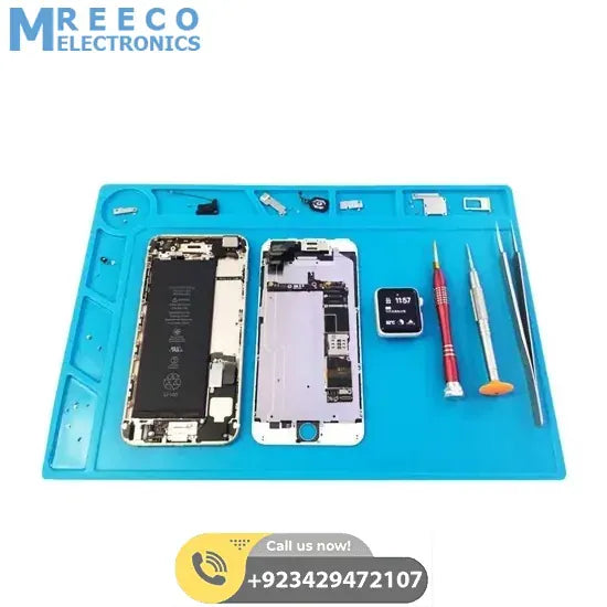 small Silicone Mat Soldering And Repairing Mat - Bottom View