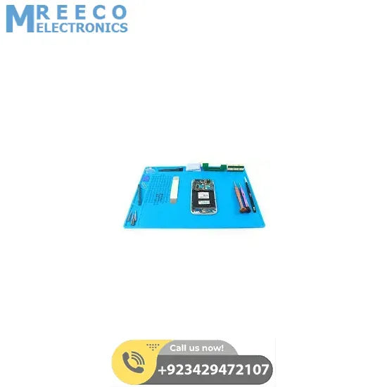 small Silicone Mat Soldering And Repairing Mat - Angle View