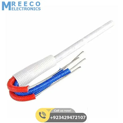 24V 50W Ceramic Electric Soldering Iron Heating Element Core Replacement - Side View