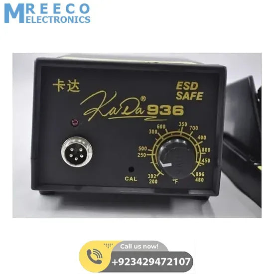 Soldering Iron Station Adjustable Temperature ESD Safe KADA 936 - Top View