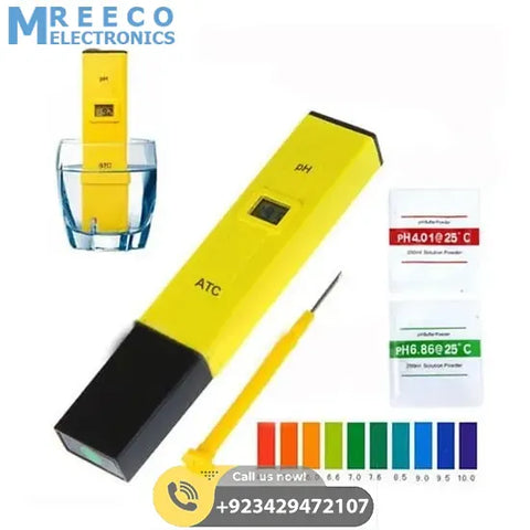 Pocket Size Digital LCD PH Meter pH-009 Pen Type Water Quality Tester - Front View