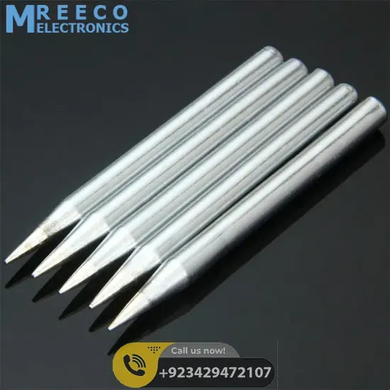 Soldering Iron Tip for 60 Watt Soldering Irons Copper with Corrosion Resistant Coating (sold by the tip) - Side View