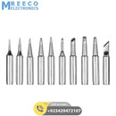 10Pcs Lead-free Soldering Iron Tips - Front View