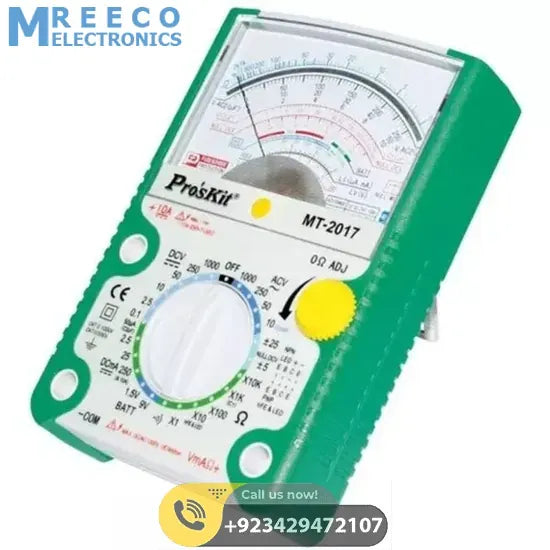 Proskit Analog Multimeter MT2017 - Back View