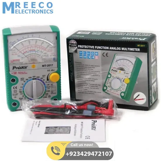 Proskit Analog Multimeter MT2017 - Angle View