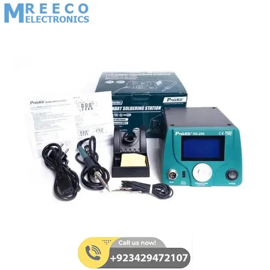 Proskit LCD Soldering Station SS-256 - Front View