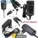 Power Supply Adapter 15V 1A Dc Jack 5.5mm x 2.1mm used - Front View