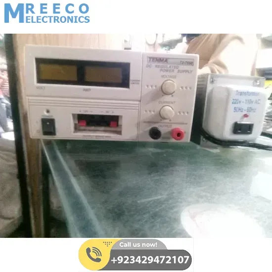USED Tenma 72-7660 30V 10A Variable DC Power Supply - Back View