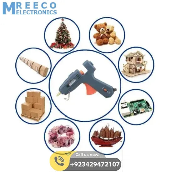 Instant Heat 60W 100W Dual Temperature Glue Gun - Display View