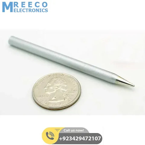 Soldering Iron Bit for 40 Watt Soldering Irons with Corrosion Resistant Coating - Front View