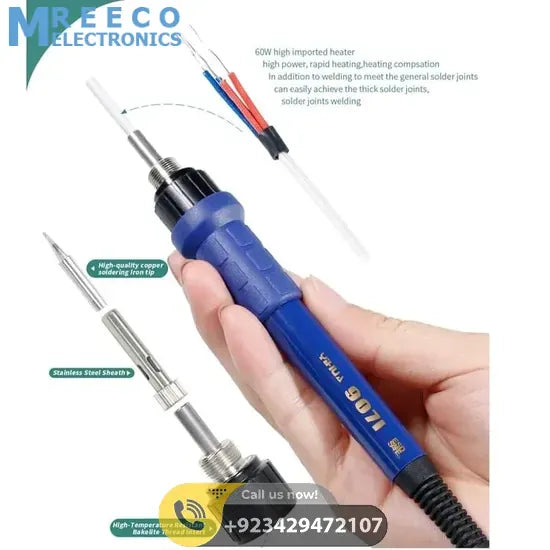 High Power Adjustable Temperature Soldering Station YH939BD+ - Top View